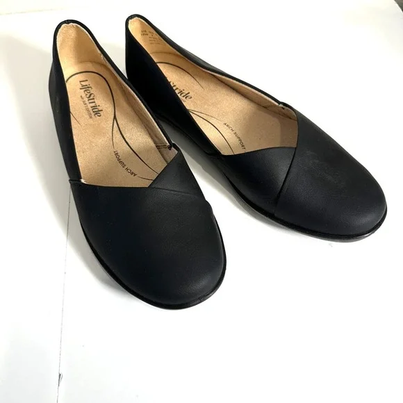 Lifestride Notorious Women's Flats, Black, 10W - Picture 5 of 10